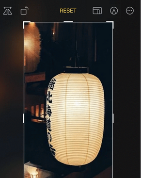 锦山镇苹果手机维修店分享iOS17中一键式裁剪功能使用方法