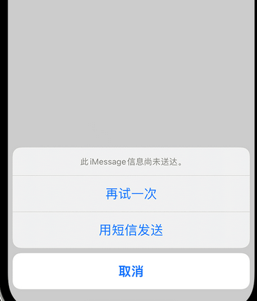 锦山镇apple维修iPhone上无法正常发送iMessage信息