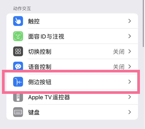 锦山镇苹果14维修店分享iPhone14 Plus侧键双击下载功能关闭方法 