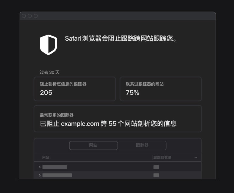 锦山镇苹果手机维修分享如何在 Safari 浏览器中查看和打开隐私报告 